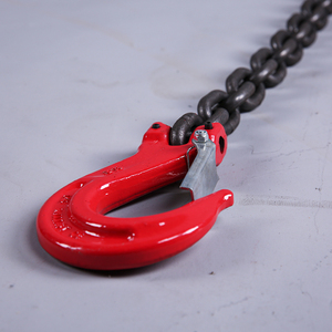 <span class=keywords><strong>Chaîne</strong></span> <span class=keywords><strong>de</strong></span> <span class=keywords><strong>levage</strong></span> à 4 brins avec crochets, grade 80, pour pont roulant, garantie à vie - Product Image 3