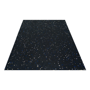 Tapis en caoutchouc antidérapant de qualité supérieure, <span class=keywords><strong>prix</strong></span> d'usine, facile à installer, personnalisable, écologique, 15% <span class=keywords><strong>noir</strong></span>, bleu, blanc, pour salle de sport - Product Image 2