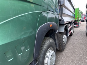 Chine A7 8x4 <span class=keywords><strong>camion</strong></span> à benne basculante utilisé état <span class=keywords><strong>militaire</strong></span> vert Euro 6 moteur diesel prix bas pour les opérations minières - Product Image 5