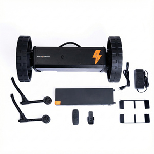 2025 Elektrische Golftrolley met Dubbele Motor, 50m Afstandsbediening, Afdalingsrem, Lithium Batterij, Aluminium, Opvouwbaar, Smart Caddy Auto - Product Image 5