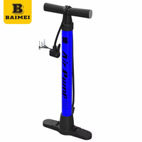 Pompe à vélo en acier de haute qualité Baimei, pompe à pied pour vélo, gonfleur de pneus de vélo haute pression 160 PSI pour vélo de route et voiture