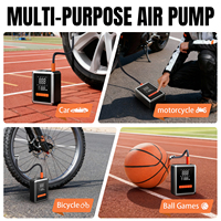 Pompe à air portable sans fil 3000 mAh 150 PSI, gonfleur de pneus 3 fois plus rapide, batterie puissante, moniteur de pression des pneus de voiture