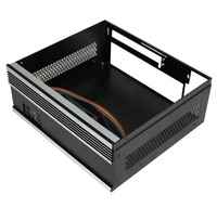 Hot New S21 Mini ITX & M-ATX boîtier d'ordinateur de bureau support en alliage d'aluminium avec ventilateur de Port avant USB pour application serveur en Stock