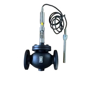Válvula de Control de Temperatura Autooperable Sin Electricidad |   Válvula Termostática con Brida para Calderas y Sistemas de Agua Caliente HVAC - Product Image 4