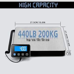 भारी शुल्क स्टेनलेस स्टील डिजिटल शिपिंग स्केल के बाद डाक पैकेजों के लिए भारी शुल्क स्टेनलेस स्टील डिजिटल शिपिंग स्केल - Product Image 5