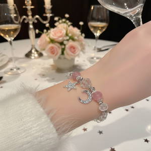 Vendita calda in stile coreano braccialetti di perline per ragazze Trending braccialetti in lega di pietra all'ingrosso per occasioni di anniversario - Product Image 3