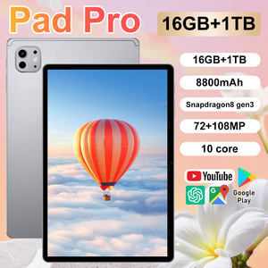 ขายตรงจากโรงงาน แท็บเล็ตใหม่ <span class=keywords><strong>Pad</strong></span> <span class=keywords><strong>Pro</strong></span> หน้าจอ HD 11 นิ้ว 16GB+1TB กล้อง 72MP+108MP Wi-Fi 4G/5G Android 14 สำหรับความบันเทิง - Product Image 1