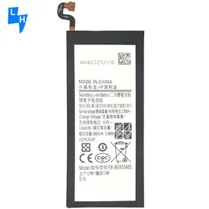 EB-BG935ABE baterai Li-ion sekunder asli untuk Samsung S7 EDGE G935 kapasitas Real 3600mAh 3.85V