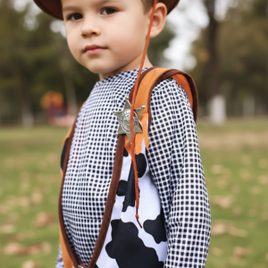 Costume da Cowboy per Bambini, Abbigliamento Western per Giochi di Ruolo - Product Image 1