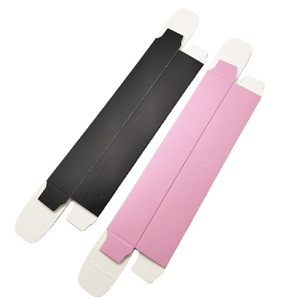 Cosmetic Packaging <b>Empty</b> <b>Box</b> 109x18mm Paperboard Flat <b>Box</b> Pink Black White For Eyelash Makeup - Product Image 5