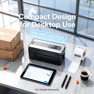Impresora Térmica de Etiquetas de Envío de 4 Pulgadas, 203DPI, para Códigos QR/Barras, Compatible con Interfaz ESC/POS, Garantía de 1 Año, ROHS - Product Image 2