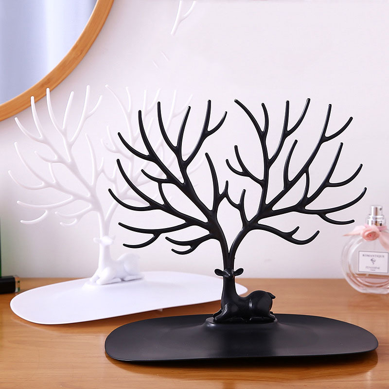 AHANDMAKER Lot De 6 Supports De Boucles D'oreilles Transparents En Forme D Arbre 3 Tailles Pr Sentoir Bijoux Pour La Vente D Accessoires De Photographie En Ligne