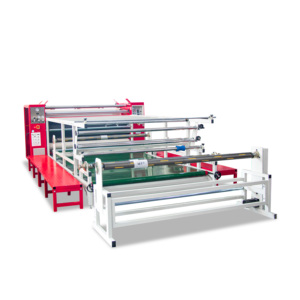 600 mm <b>Roller</b> Sublimation Heat Transfer Machine for Curtains and Bed Linings Plate Type Heat Press Used for Printing - Product Image 2