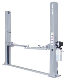 Sollevatore <span class=keywords><strong>Auto</strong></span> Idraulico a Doppio Cilindro Blu con Regolazione dell'Altezza, Modello Originale con Garanzia - Product Image 1