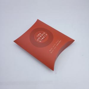 競争力のある価格の特注印刷枕型段ボール箱、空のギフト枕型箱、化粧品収納箱 - Product Image 4