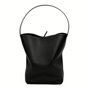 Sacs seau pour femmes en cuir végétalien chic OEM/ODM, sacs à bandoulière à cordon de serrage tendance, sacs à main personnalisés avec logo pour femmes - Product Image 2