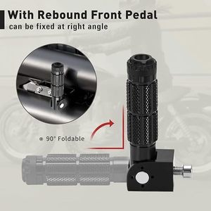 Nouvelles repose-pieds pliables universelles en aluminium pour <span class=keywords><strong>moto</strong></span> Yamaha, remplacement de la fixation du repose-pied - Product Image 4