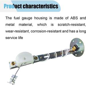 SX-TECH 2インチ/52mm ユニバーサル燃料レベルゲージキット 12V ボート/SUV 燃料センサー E-1/2-F ポインターメーター 水位センサー 中国製 - Product Image 3