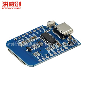บอร์ดพัฒนา NodeMCU D1mini ESP8266 พร้อมพอร์ต Type C สำหรับโครงการ IoT - Product Image 1