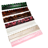 Support de Mahjong de Luxe Yiyoulian en Acrylique avec Design Écaille de Tortue Américain et Poussoirs Magnétiques pour 4 Joueurs Usage Familial