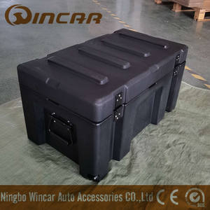 Caja <span class=keywords><strong>de</strong></span> Equipaje Resistente <span class=keywords><strong>para</strong></span> <span class=keywords><strong>Techo</strong></span> <span class=keywords><strong>de</strong></span> Auto, Camioneta o Camper, Caja <span class=keywords><strong>de</strong></span> Herramientas Negra con Amortiguador <span class=keywords><strong>de</strong></span> Gas - Product Image 4