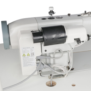 0303D Automatic Single Needle Flat Bed Long Arm Upholstery Industrial <b>Walking</b> Foot Leather Sewing <b>Machine</b> for Sale - Product Image 5