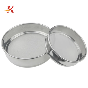 Test de sol de laboratoire Tamis de test en acier inoxydable Tamis micron Équipement d'analyse - Product Image 3