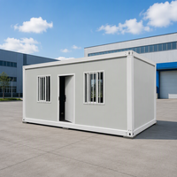Maison conteneur pour chantier de construction, camp, bureau, dortoir, salle de classe, magasin, entrepôt, bâtiment modulaire empilable 20 pieds 40 pieds