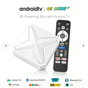 Caja de <span class=keywords><strong>TV</strong></span> Inteligente 8K de Alto Rendimiento, Dispositivo de Transmisión Multimedia Estable para el Mercado Europeo, España, Alemania, Francia, Italia, Portugal - Product Image 1