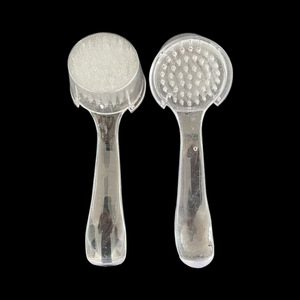 Wholesale Private Label <b>Long</b> <b>Handle</b> Plastic Nylon Nail Dust Cleaning <b>Brush</b> Remove Dusting <b>Brush</b> With Lid - Product Image 2