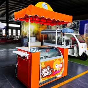 Carreta de Comida Rápida, Triciclo Eléctrico con Contenedor, Remolque de Comida Rápida - Product Image 3