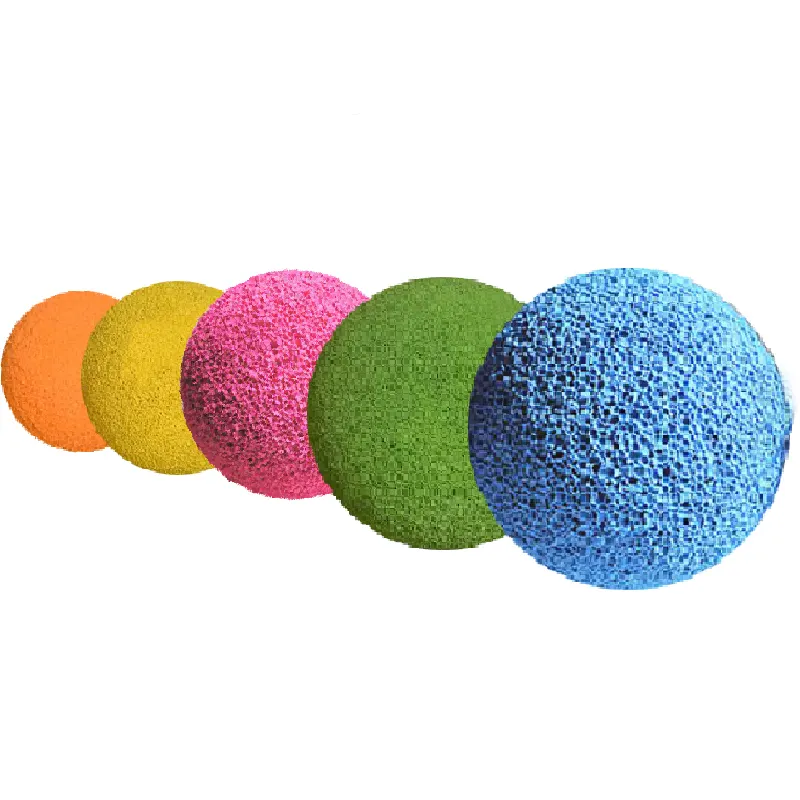 Factory direct sale 10-300mm Foam Rubber Material Sponge Condenser Tube Pipe Cleaning Balls