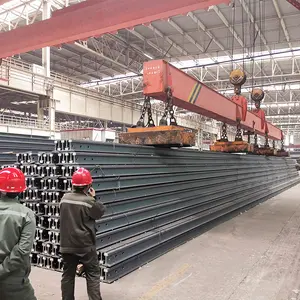 Железнодорожный стальной тяжелый железнодорожный рельс, сделано в Китае, лидер продаж, стальной рельс для продажи