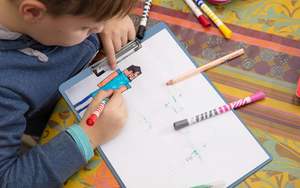 คลิปบอร์ดคุณภาพพรีเมียมสำหรับสำนักงาน คลิปหนีบ<span class=keywords><strong>ก</strong></span>ระดาษ คลิปบอร์ดแบบส่วนตัวสำหรับครู - Product Image 3