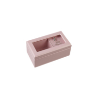 Boîte à musique en bois rose personnalisée avec miroir intégré, étui en bois pour cadeau d'anniversaire et de Saint-Valentin pour femmes