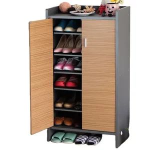 Easy Assembly 6-Tier Wooden Shoe <b>Rack</b>, Entryway Organizer Solution for Shoes and <b>Boots</b> - Factory Direct Sale - Product Image 1