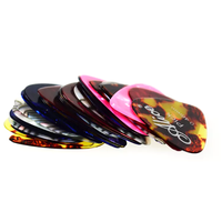 100 pièces par boîte celluloïd Alice acoustique basse électrique plectre médiateur coloré guitare médiators pour pièces de guitare