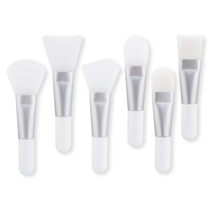 แปรงทาหน้ากากคู่ ด้ามจับสั้น ซิลิโคน ABS สำหรับแต่งหน้า รุ่น GZ RTS สั่งซื้อแบบคละจำนวนมาก - Product Image 2