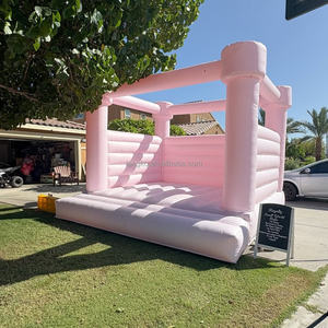 Château gonflable commercial blanc pour enfants à vendre - Product Image 2