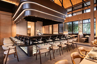 Meubles de restaurant modernes rétro américains, ensemble de chaises et de tables en bois de frêne massif pour hôtel et café, durable, garantie de 3 ans
