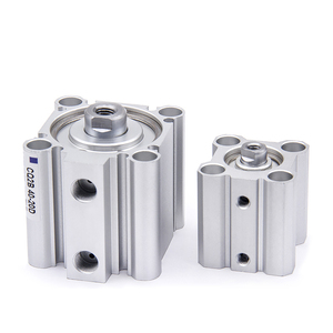 Cylindres pneumatiques compacts à <span class=keywords><strong>double</strong></span> <span class=keywords><strong>action</strong></span> haute puissance CQ2B 12/16/20/25/32/40 Pièces de cylindres pneumatiques - Product Image 3
