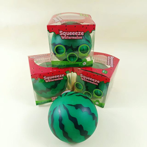 Jouet anti-stress souple en forme de pastèque, populaire, jouet sensoriel de simulation de fruit fluide, pour le bureau et les enfants - Product Image 2