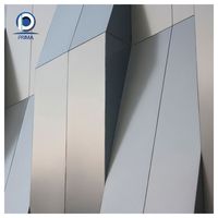 Panneau en aluminium perforé pour la décoration de façades de bâtiments et les systèmes muraux ventilés