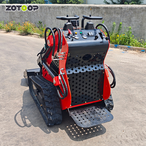 Miễn phí vận chuyển nhỏ Skid loader bánh xe/theo dõi DIESEL Mini Skid chỉ đạo Bộ nạp với xô - Product Image 3