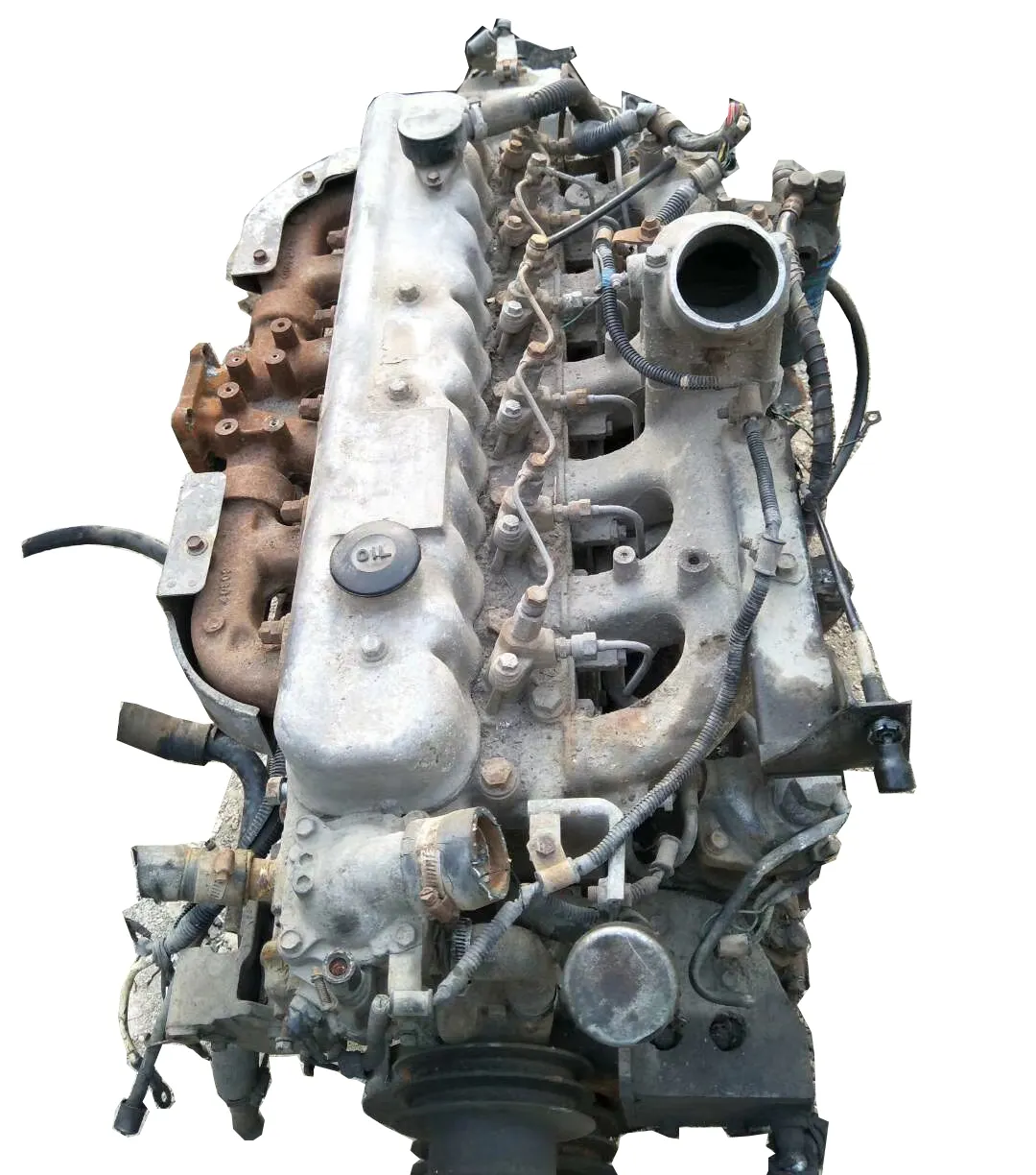 اليابانية تستخدم محرك 6bd1 6he1-t محرك كامل ل Isuzu شاحنة المحرك