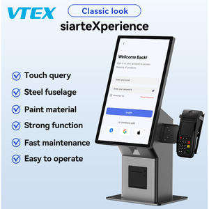 Máquina de Pedidos Personalizable de 15.6, 21.5 y 23.8 Pulgadas, Kiosco de Pago con Cuerpo Metálico de Cuatro Núcleos, Máquina Multifunción para Pedidos de Comida - Product Image 4