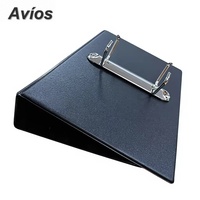 Calendario de Escritorio Plegable, Regalo Promocional, Carpeta Archivadora de PVC con Logotipo Personalizado, Impresión Serigráfica, Calendario de Escritorio de Dos Orificios