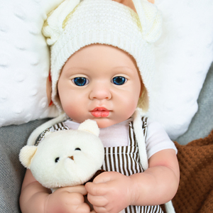 Muñeca Reborn de Silicona Platino 100% Realista de 16 Pulgadas, Cuerpo Completo de Silicona, Regordeta, con Piel Pintada en 3D, como un Bebé Real, para Niñas - Product Image 5