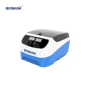 BIOBASE mesin sentrifugal Mini, mesin pemisah Lab tampilan LED 5000rpmm kecepatan rendah pabrik Tiongkok