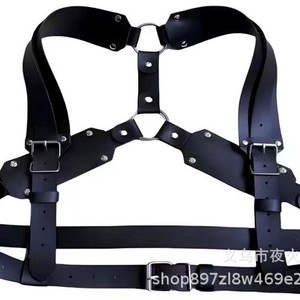 Venta directa de fábrica de cinturones de cuero calado, camisolas versátiles, cinturones de lencería sexy y accesorios para discotecas. - Product Image 2
